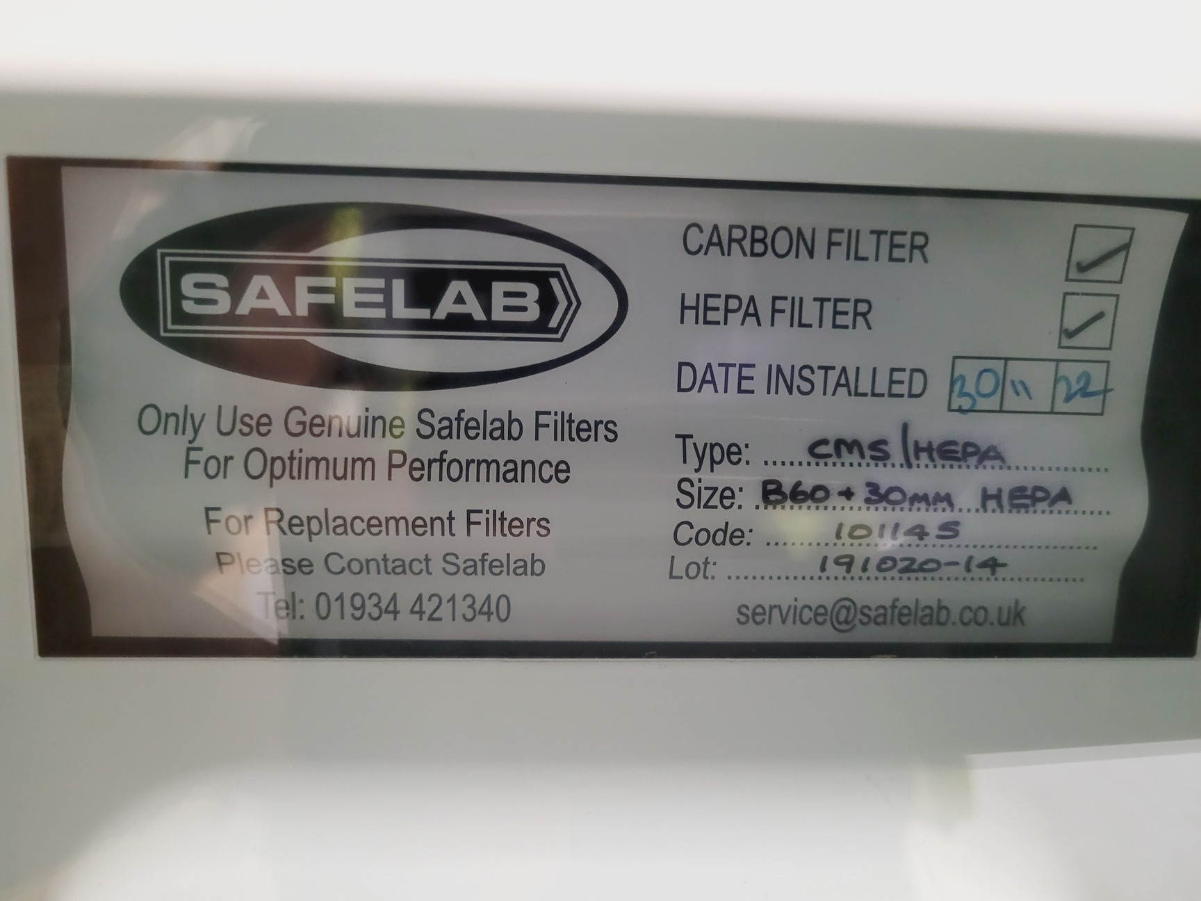 Image of Safelab Recirculating Fume Cupboard Airone - R 1500R Lab