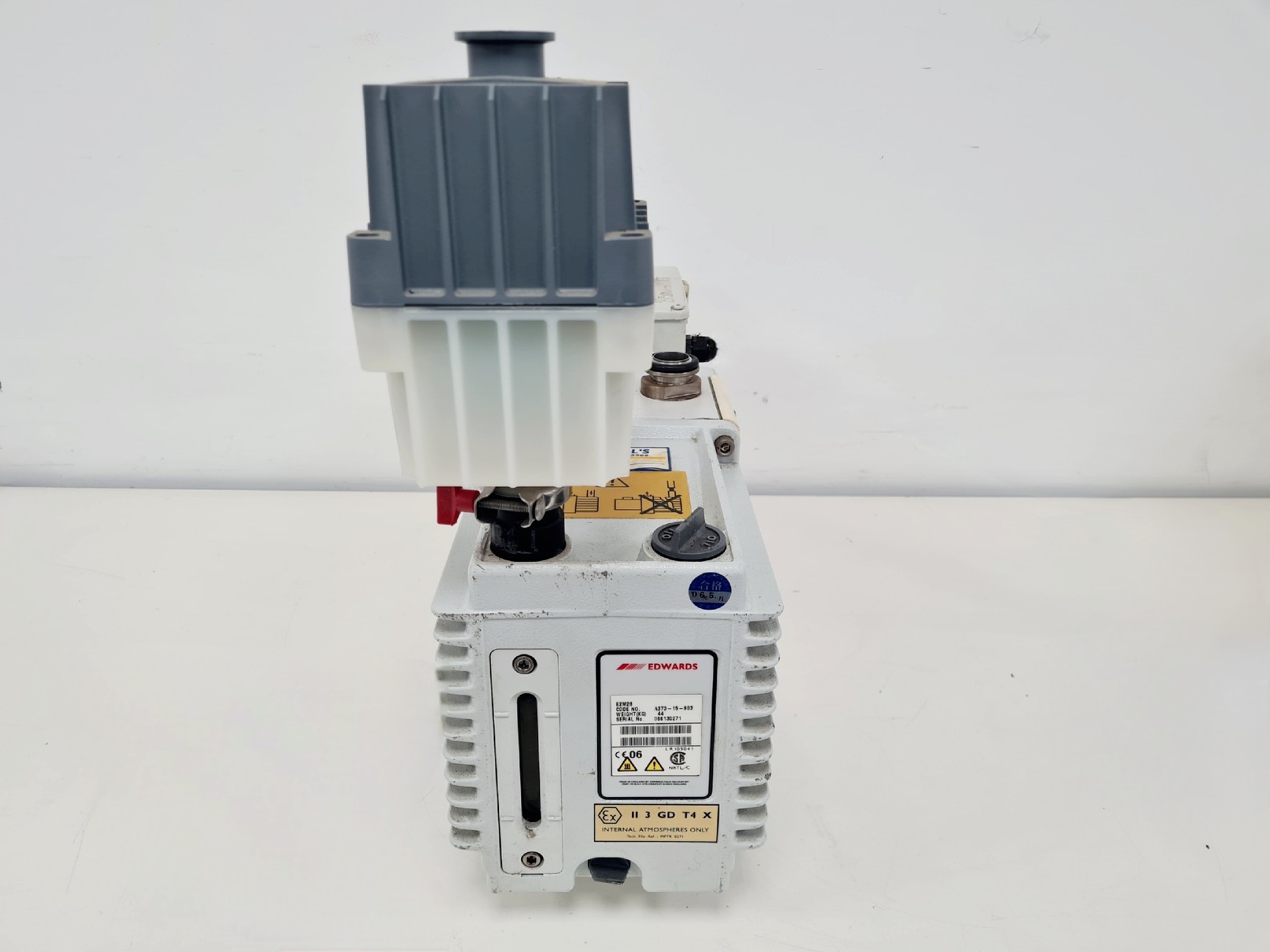 Image of Edwards Model E2M28 Rotary Vane Vacuum Pump 