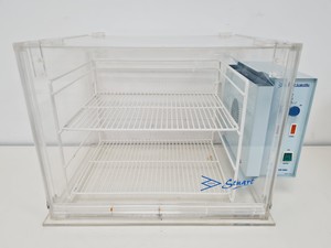 Image of Stuart SI60 Clear Chamber Forced Air Incubator, 60 L Lab