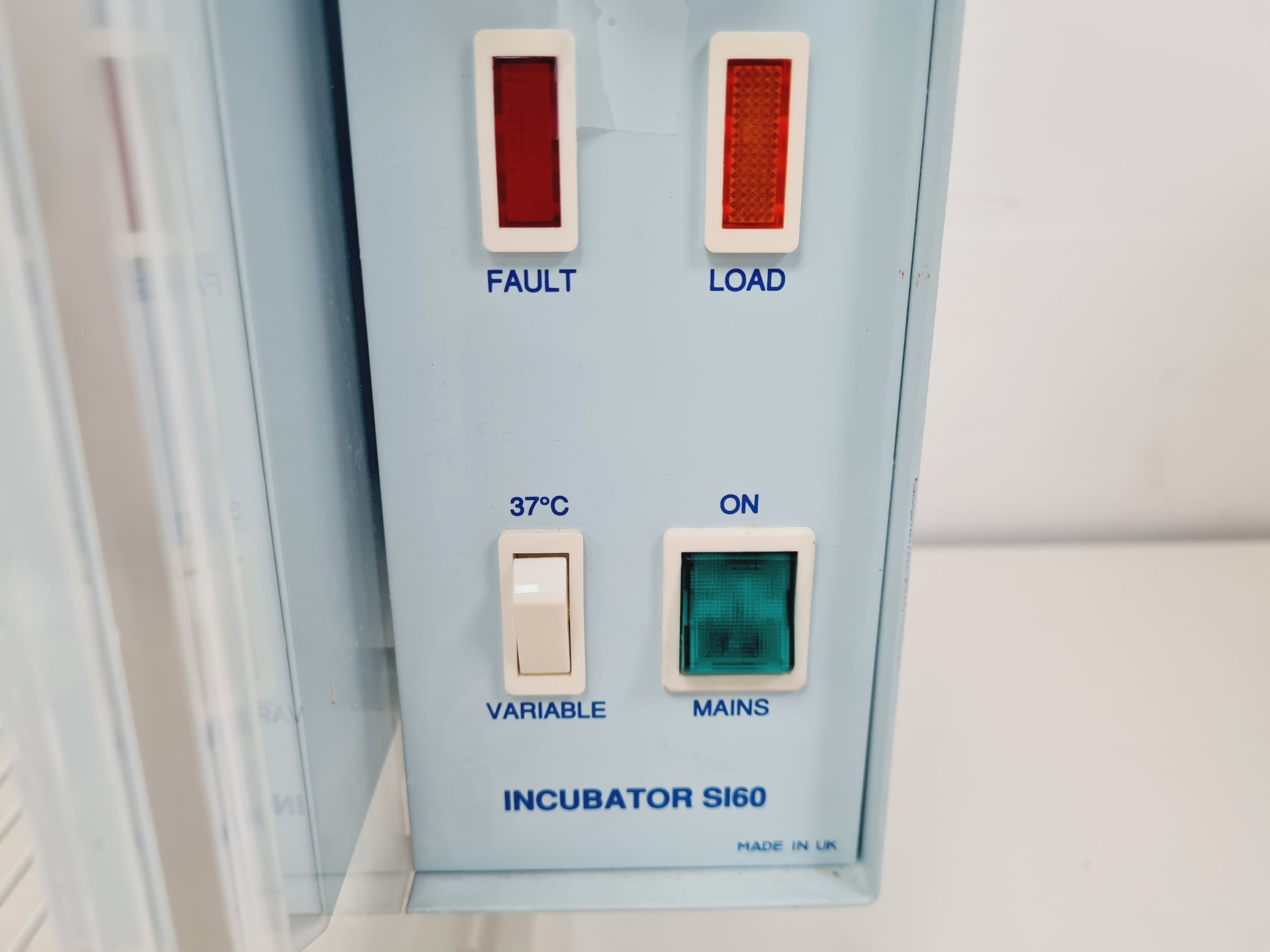 Image of Stuart SI60 Clear Chamber Forced Air Incubator, 60 L Lab