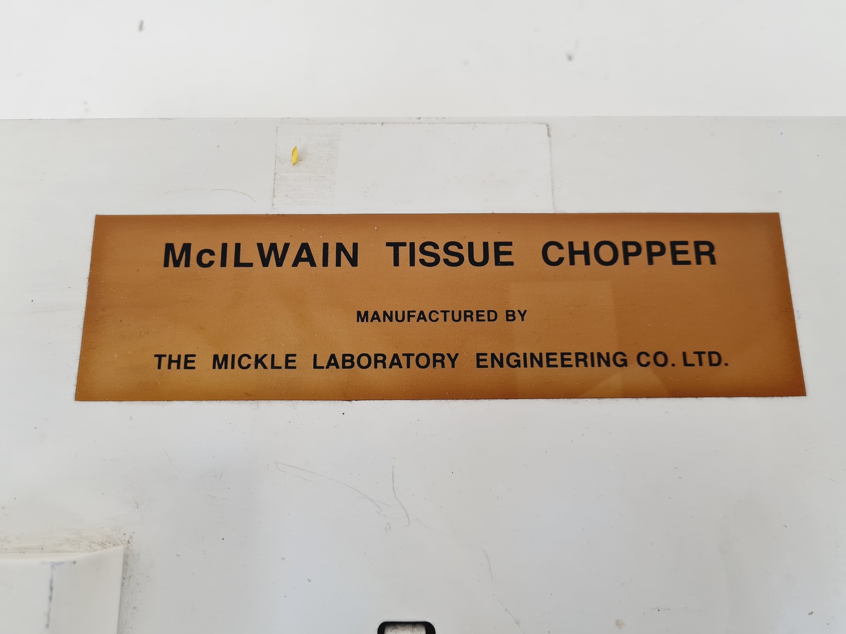 Image of Mickle McIlwain Tissue Chopper MTC/1 Lab