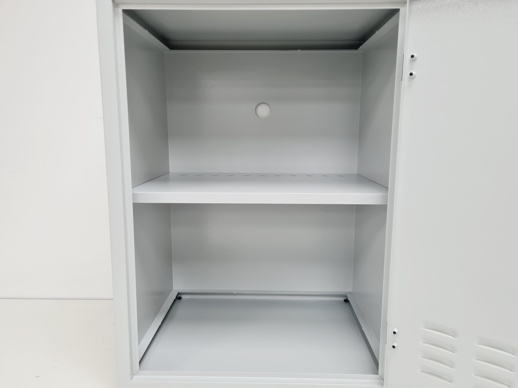 Image of Small Grey Laboratory Hazardous Storage Cabinet 