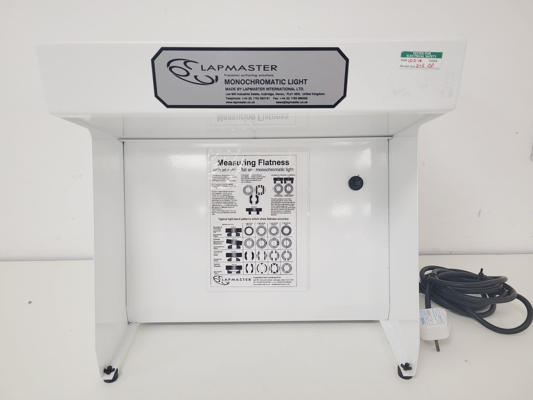 Image of Lapmaster Monochromatic Light Source Lab