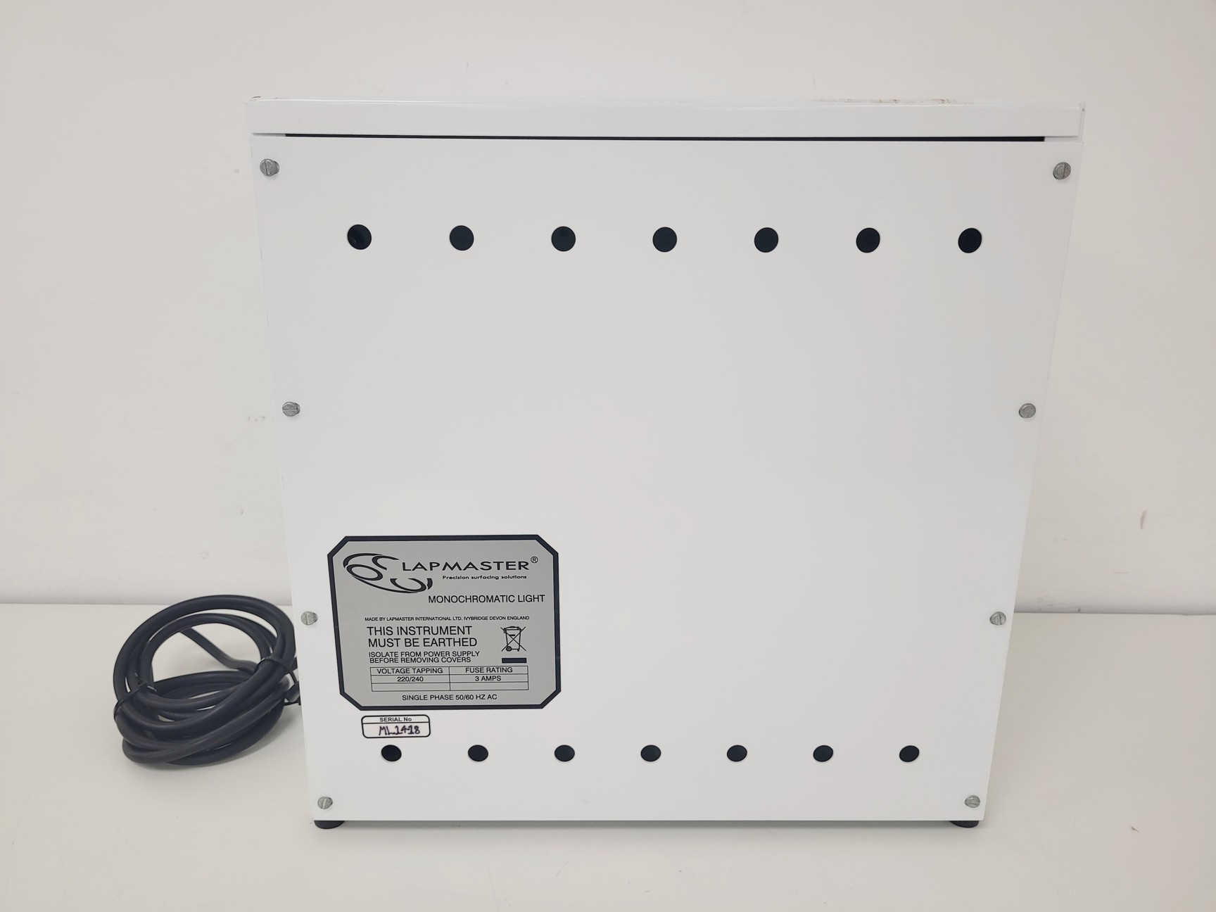 Image of Lapmaster Monochromatic Light Source Lab