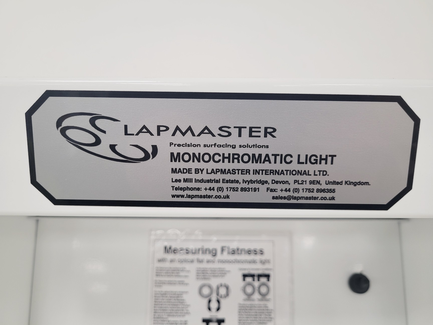 Image of Lapmaster Monochromatic Light Source Lab