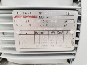 Thumbnail image of Edwards E2M0.7 Rotary Vane Vacuum Pump Lab