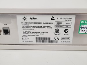 Thumbnail image of Hewlett Packard 1100 Series HPLC System, G1322A, G1312A, G1313A, G1315A Lab