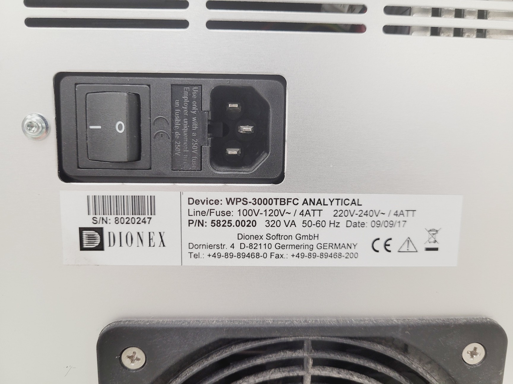 Image of Dionex UltiMate 3000 HPLC System - VWD, RSLCNANO, Autosampler