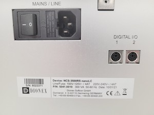 Thumbnail image of Dionex UltiMate 3000 HPLC System - VWD, RSLCNANO, Autosampler 