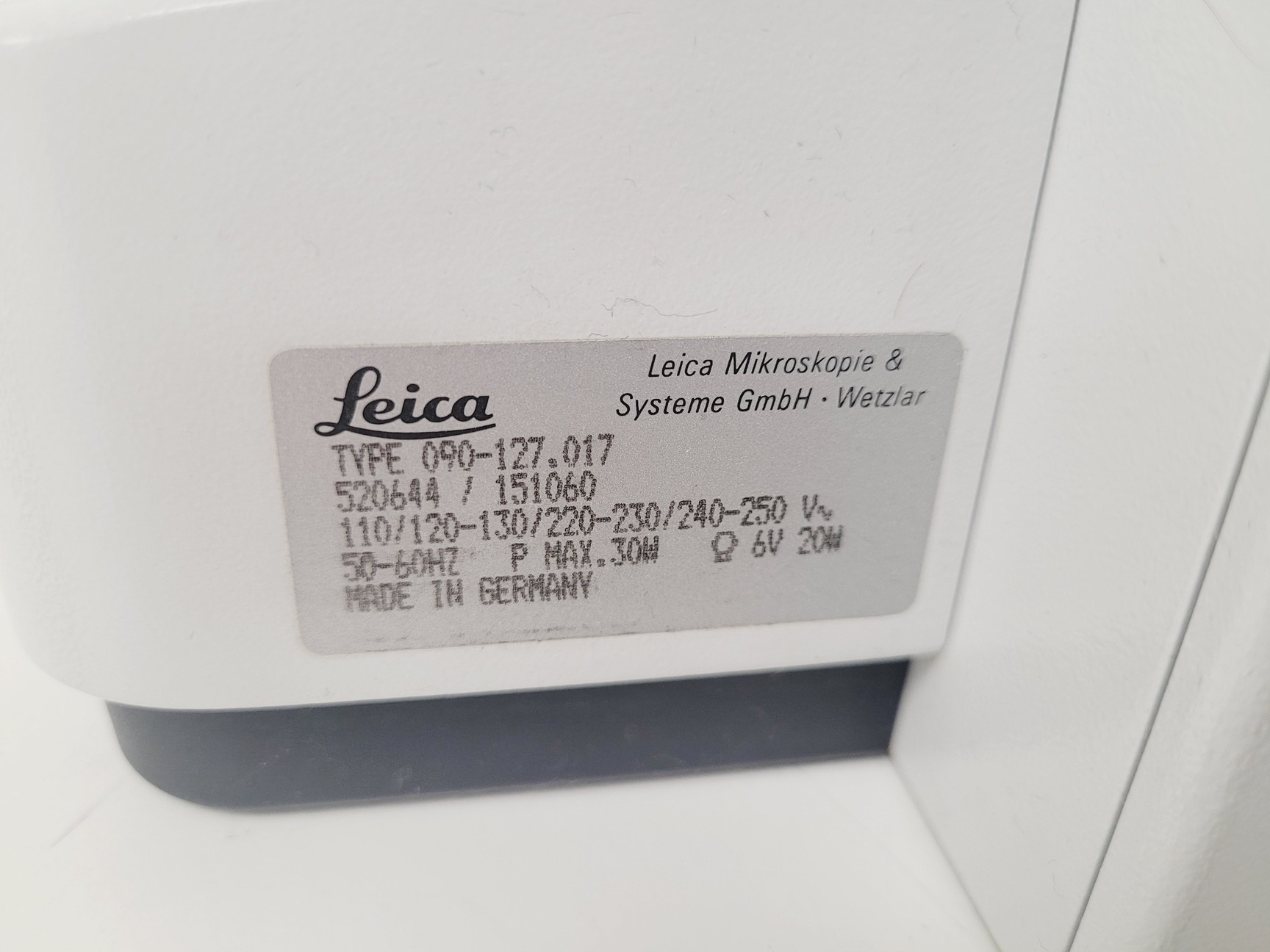 Image of Leica Leitz Labovert FS Microscope With Leica 12V/100W Power Supply Lab
