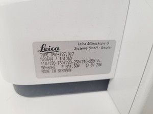 Thumbnail image of Leica Leitz Labovert FS Microscope With Leica 12V/100W Power Supply Lab