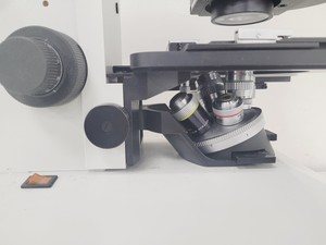 Thumbnail image of Leica Leitz Labovert FS Microscope With Leica 12V/100W Power Supply Lab