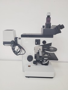 Thumbnail image of Leica Leitz Labovert FS Microscope With Leica 12V/100W Power Supply Lab