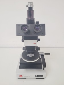 Thumbnail image of Leica Leitz Labovert FS Microscope With Leica 12V/100W Power Supply Lab