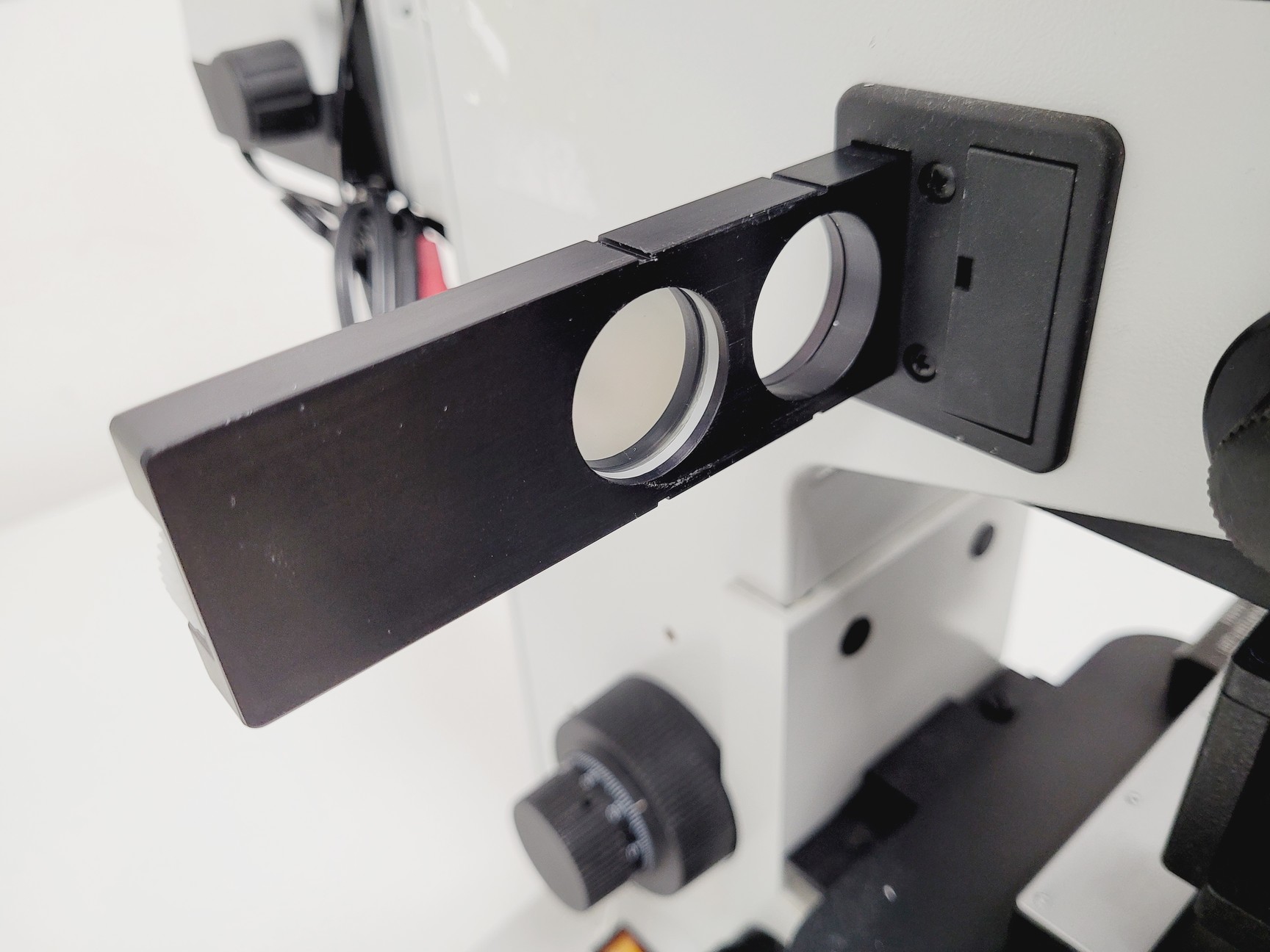 Image of Leica Leitz Labovert FS Microscope With Leica 12V/100W Power Supply Lab