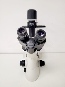 Thumbnail image of Nikon Eclipse TS100 Microscope w/ 3 x Objectives 4X/0.10, 10X/0.25, 20X/0.40 Lab