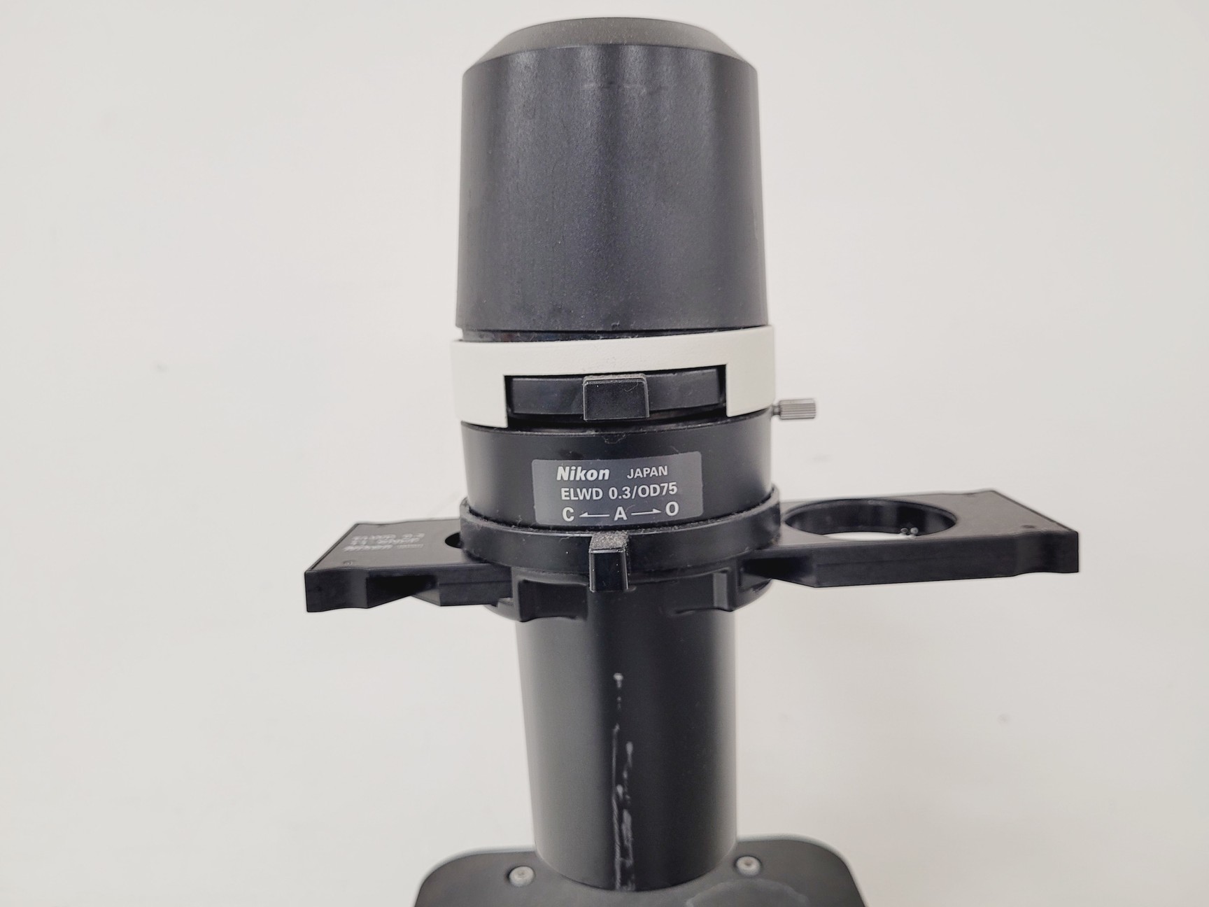 Image of Nikon Eclipse TS100 Microscope w/ 3 x Objectives 4X/0.10, 10X/0.25, 20X/0.40 Lab
