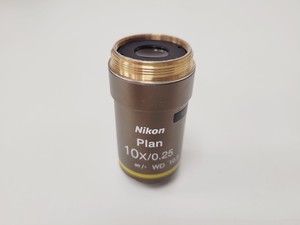 Thumbnail image of Nikon Eclipse TS100 Microscope w/ 3 x Objectives 4X/0.10, 10X/0.25, 20X/0.40 Lab