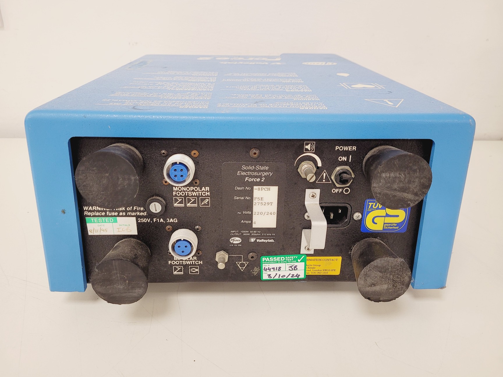 Image of ValleyLab Force 2 Electrosurgical Generator Lab