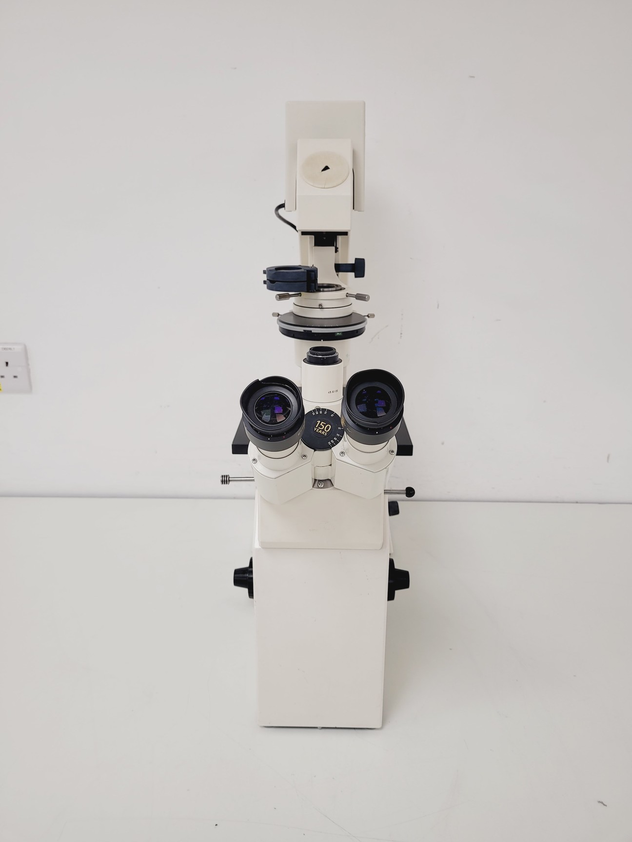 Image of Zeiss Axiovert S100 Microscope with 3 x Objectives Lab
