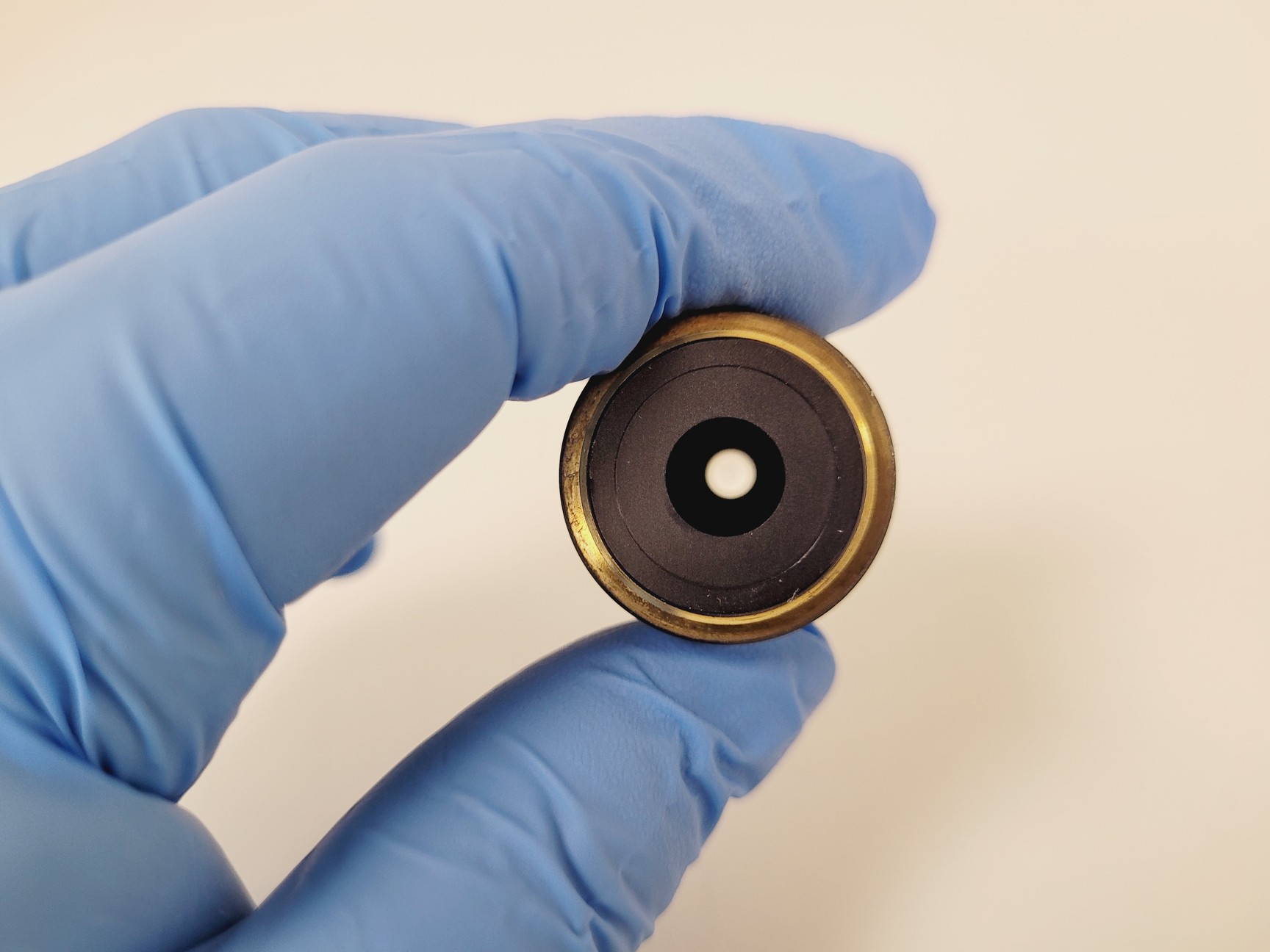 Image of Zeiss Axiovert S100 Microscope with 3 x Objectives Lab