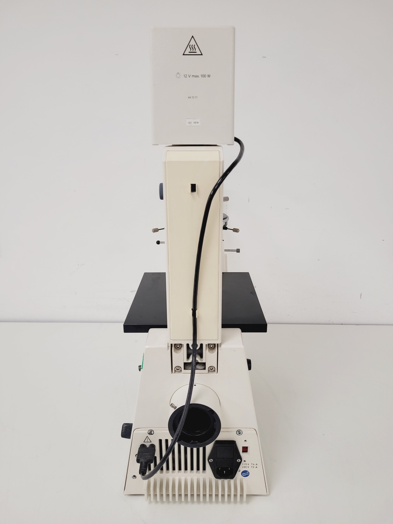 Image of Zeiss Axiovert S100 Microscope with 3 x Objectives Lab