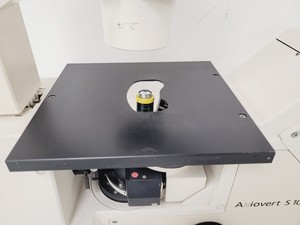 Thumbnail image of Zeiss Axiovert S100 Microscope with 3 x Objectives Lab