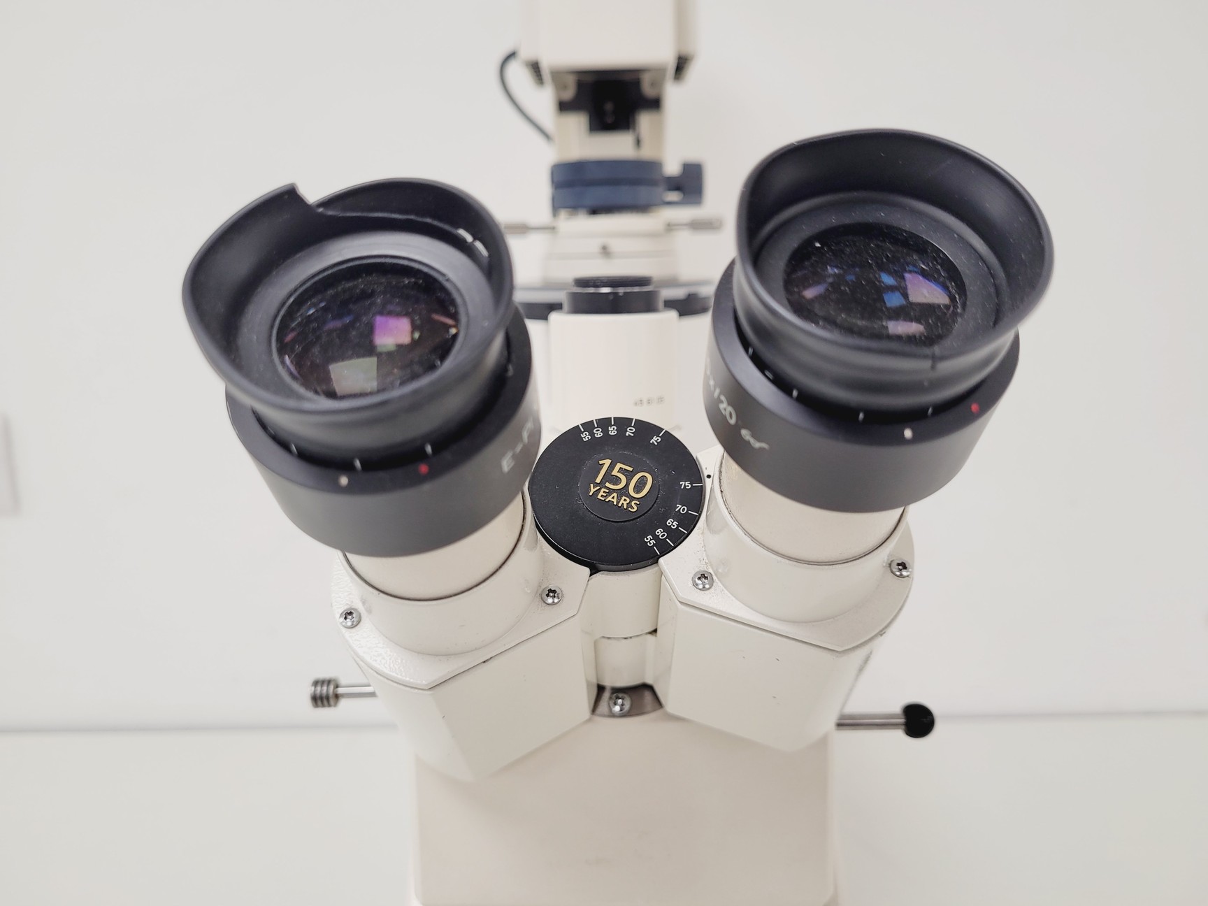 Image of Zeiss Axiovert S100 Microscope with 3 x Objectives Lab