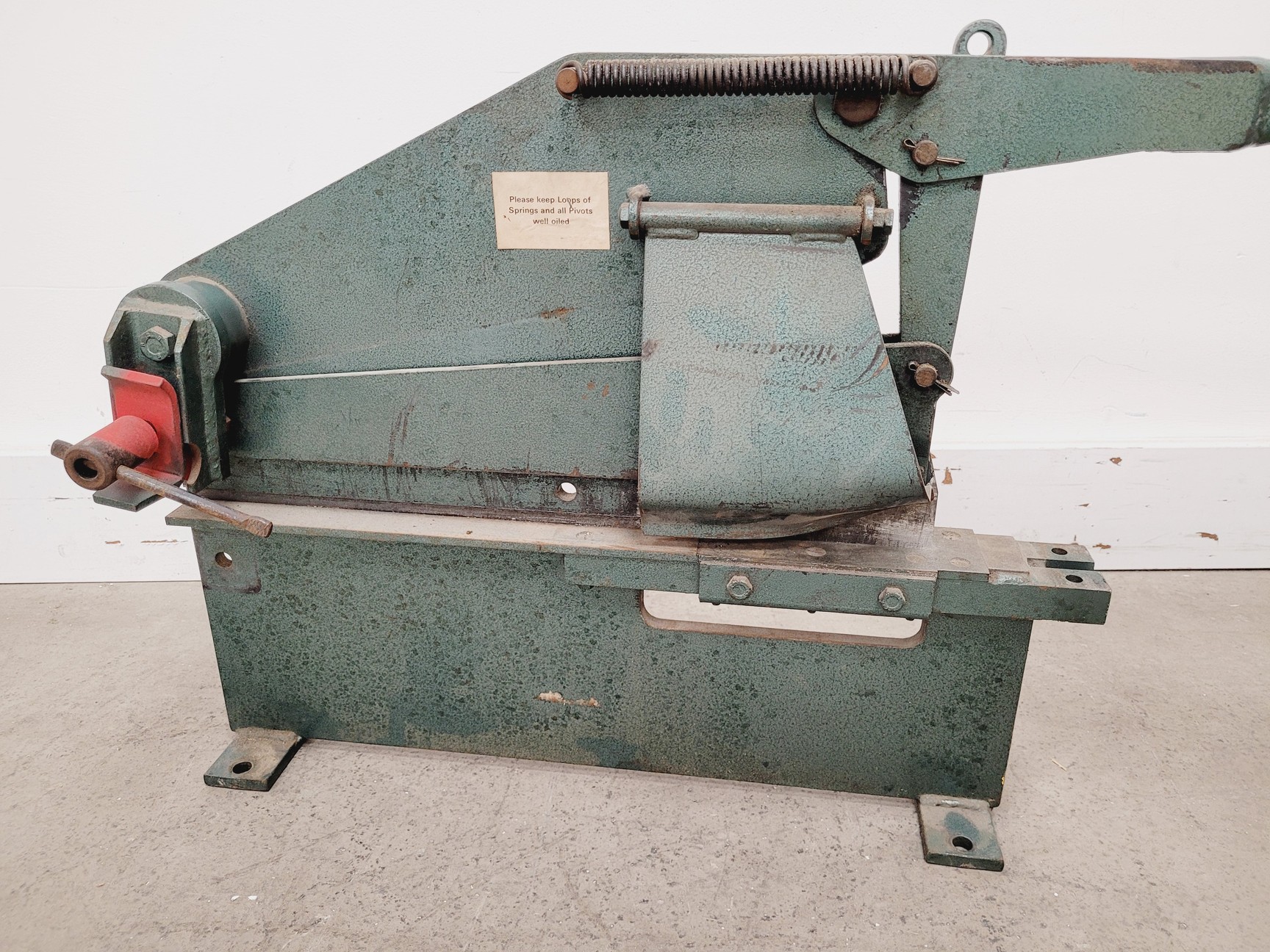 Image of Gabro 4M2 Manual Guillotine and Notcher Engineering