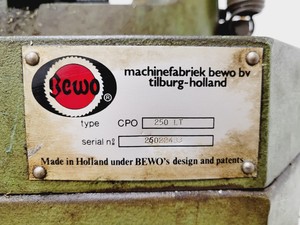 Thumbnail image of Bewo Chopsaw Type 250 LT Spares/Repairs