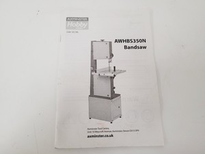 Thumbnail image of Axminster Hobby Series AWHBS350N Vertical Band Saw