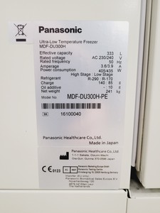 Thumbnail image of Panasonic MDF-DU300H Ultra-Low Temperature Freezer Lab