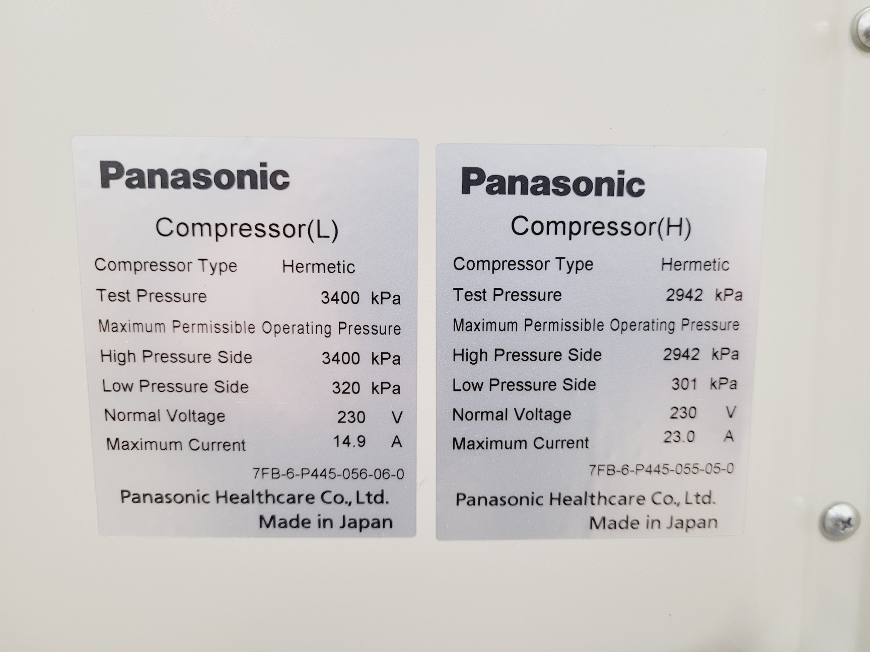 Image of Panasonic MDF-DU300H Ultra-Low Temperature Freezer Lab