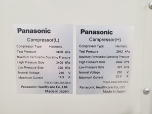 Thumbnail image of Panasonic MDF-DU300H Ultra-Low Temperature Freezer Lab