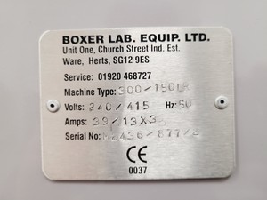 Thumbnail image of Boxer 300/150LR Steam Steriliser Autoclave Lab