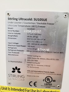 Thumbnail image of Stirling SU105UE Ultra Low Temperature Freezer Lab Spares/Repairs