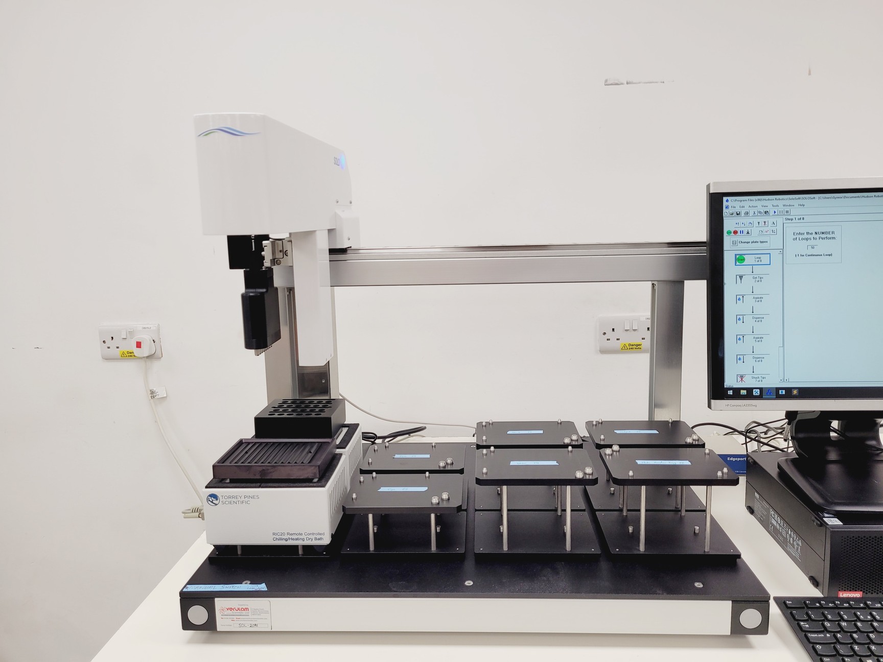 Image of Hudson Solo SOL9 Automated Liquid Handler System w/ Software Lab