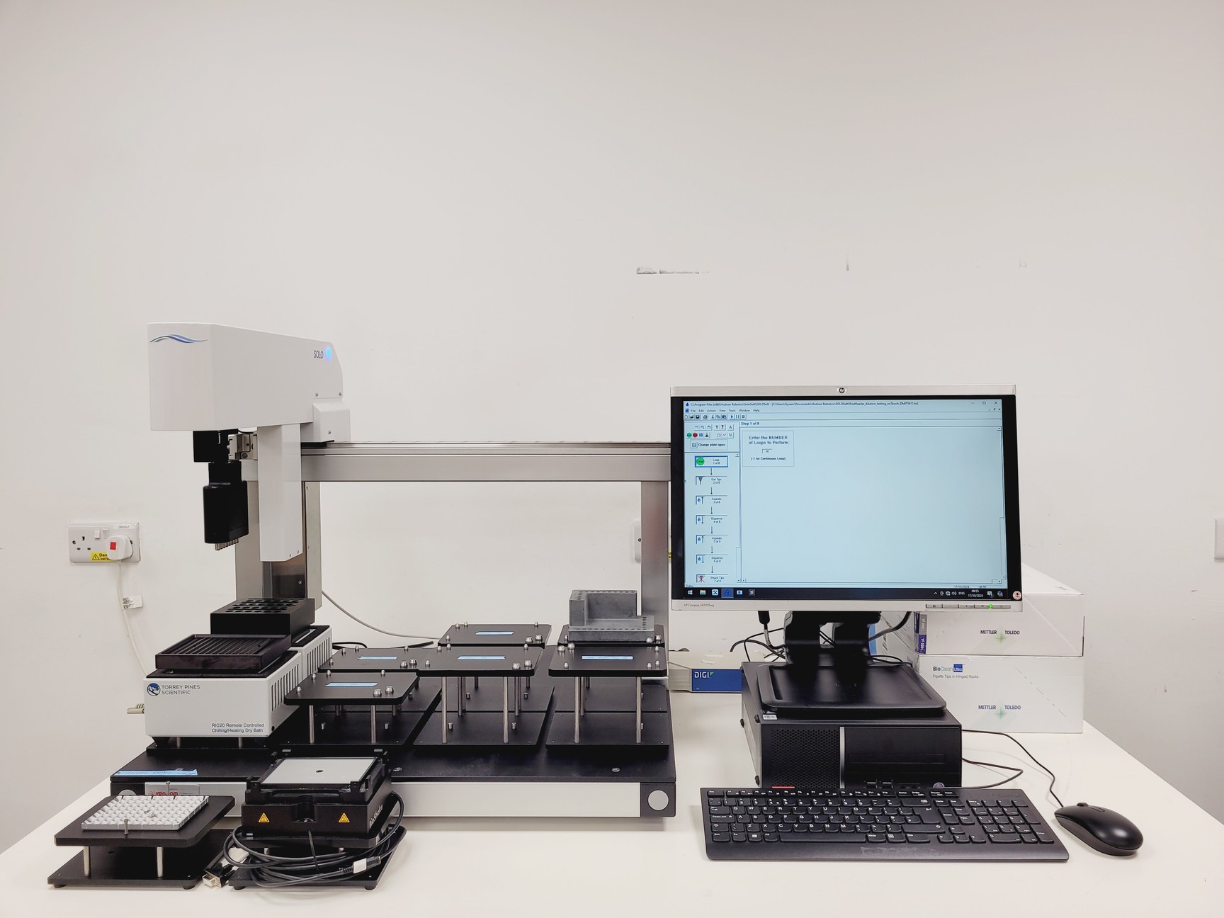 Image of Hudson Solo SOL9 Automated Liquid Handler System w/ Software Lab