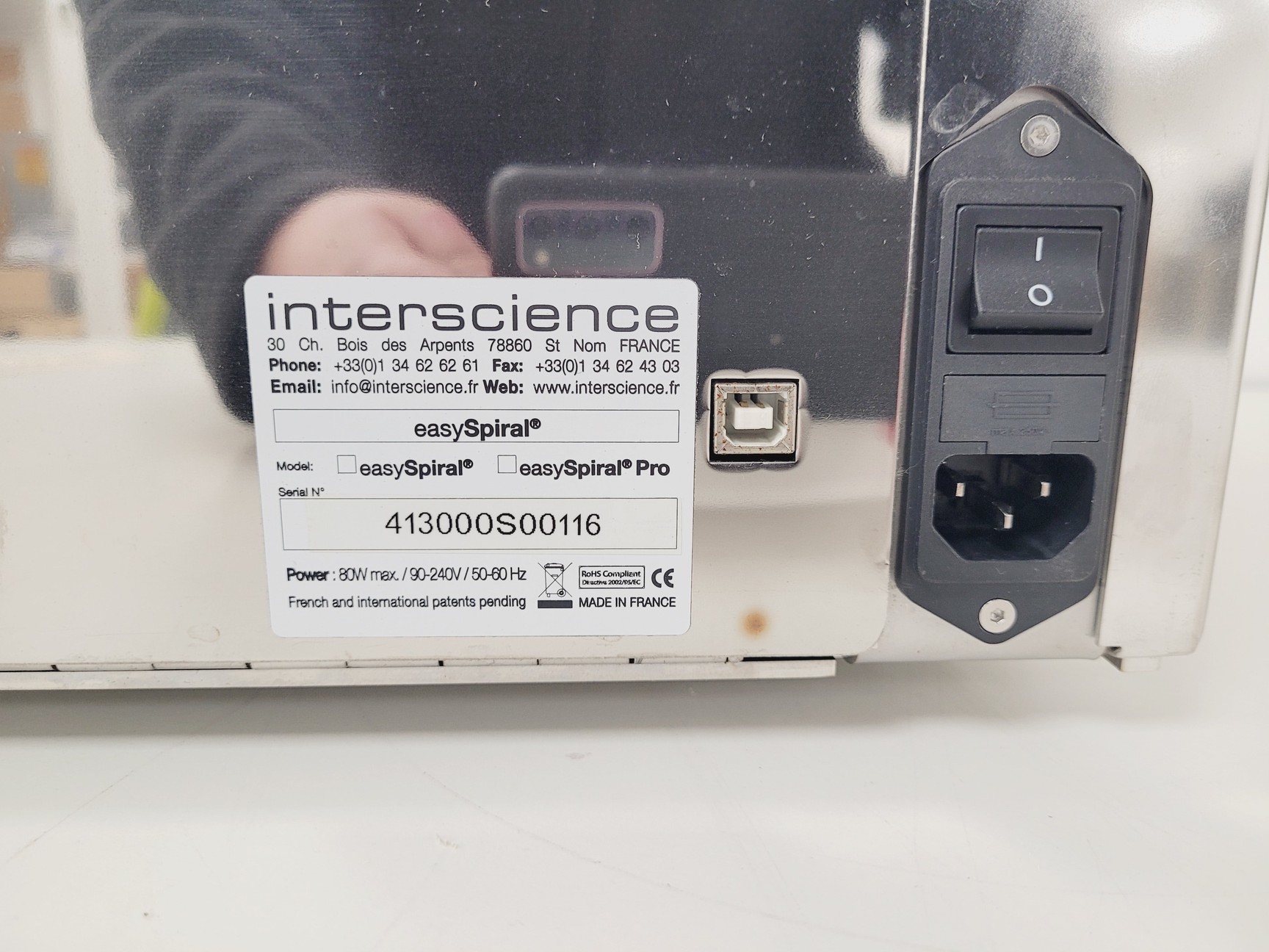 Interscience Lab Interscience Spiral easySpiral Pro Automatic Spiral Unit Lab
