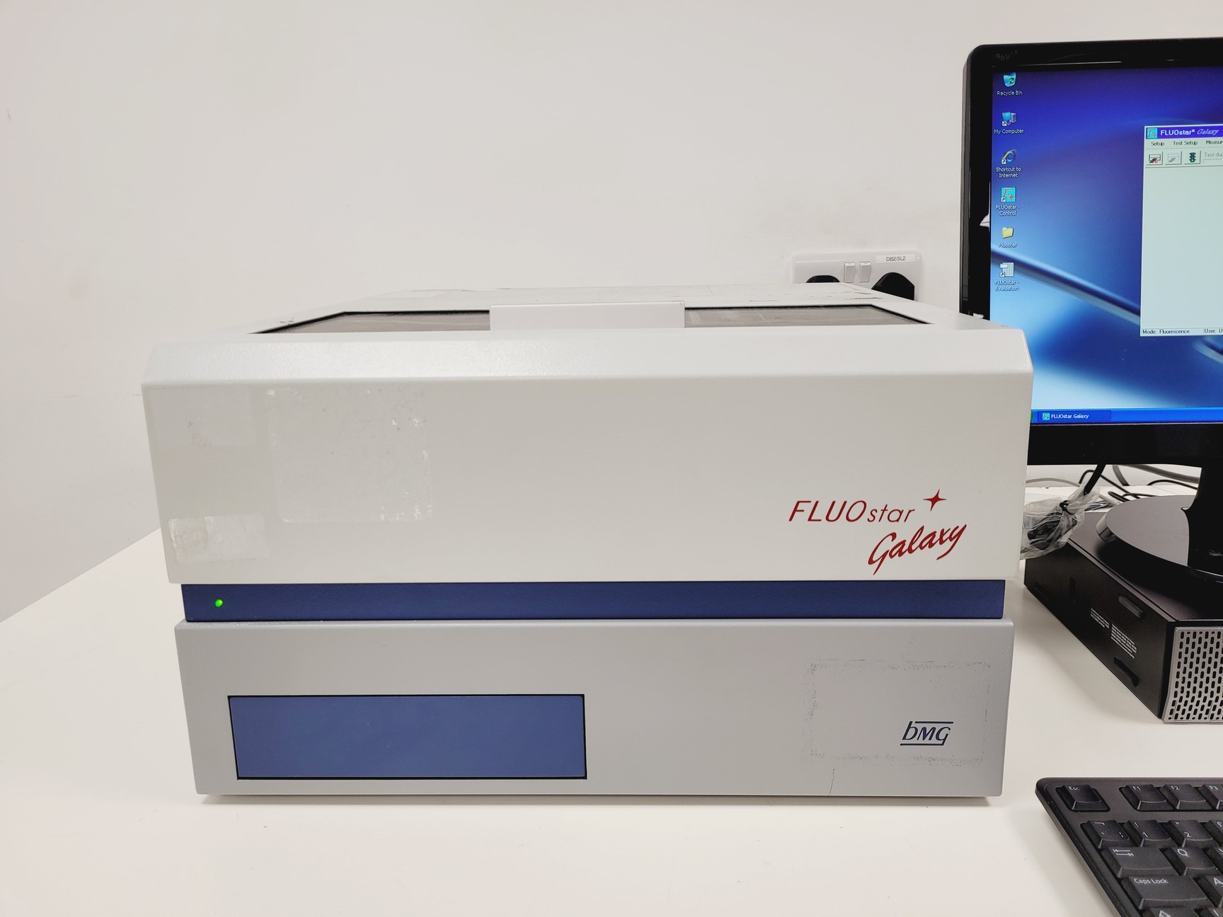 Image of BMG Fluostar Galaxy System w/ BMG FLUOstar Galaxy 4.10-0. Software Lab