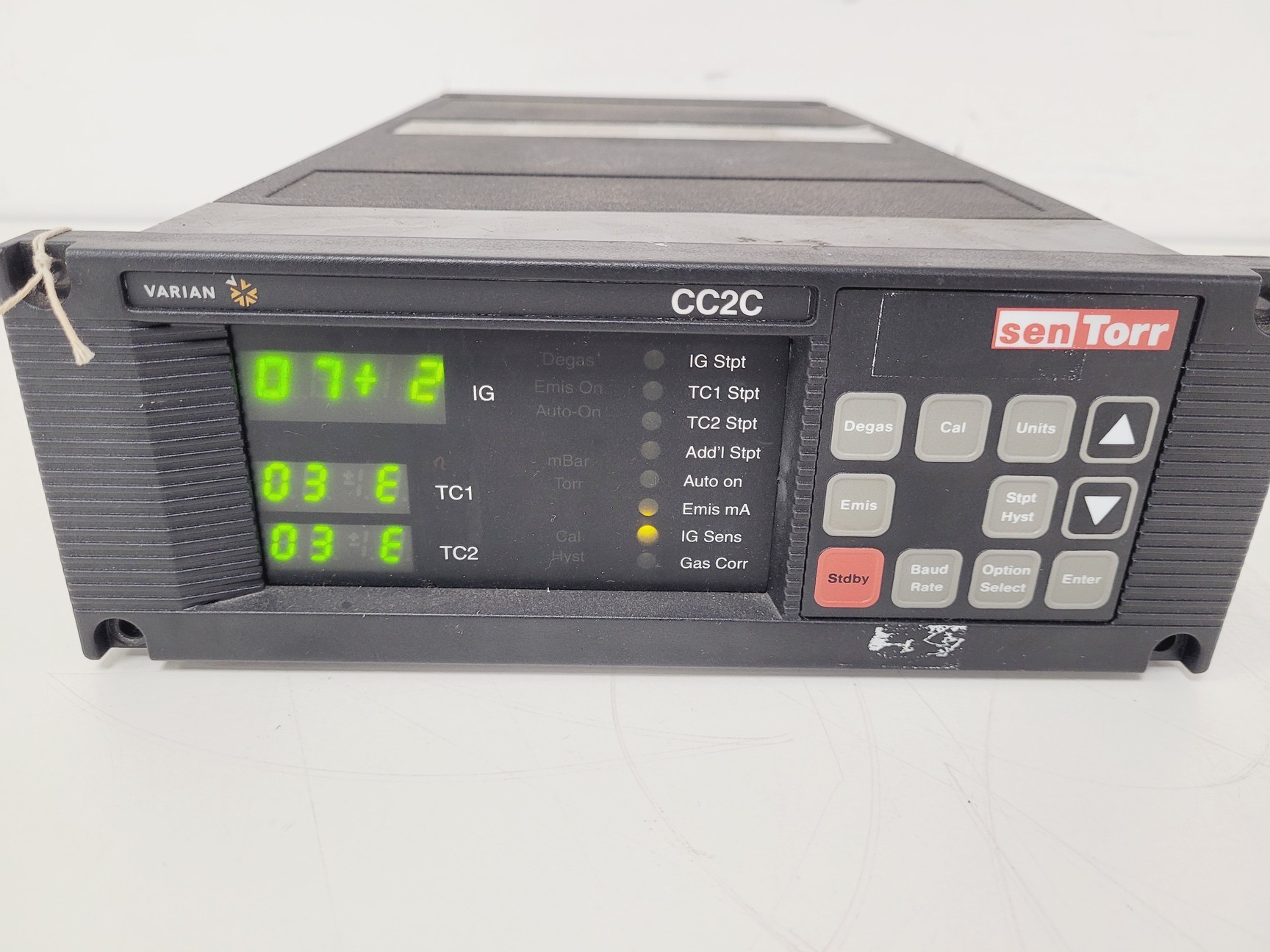 Image of Varian CC2C Module Model Sentorr Vacuum Gauge Controller Lab