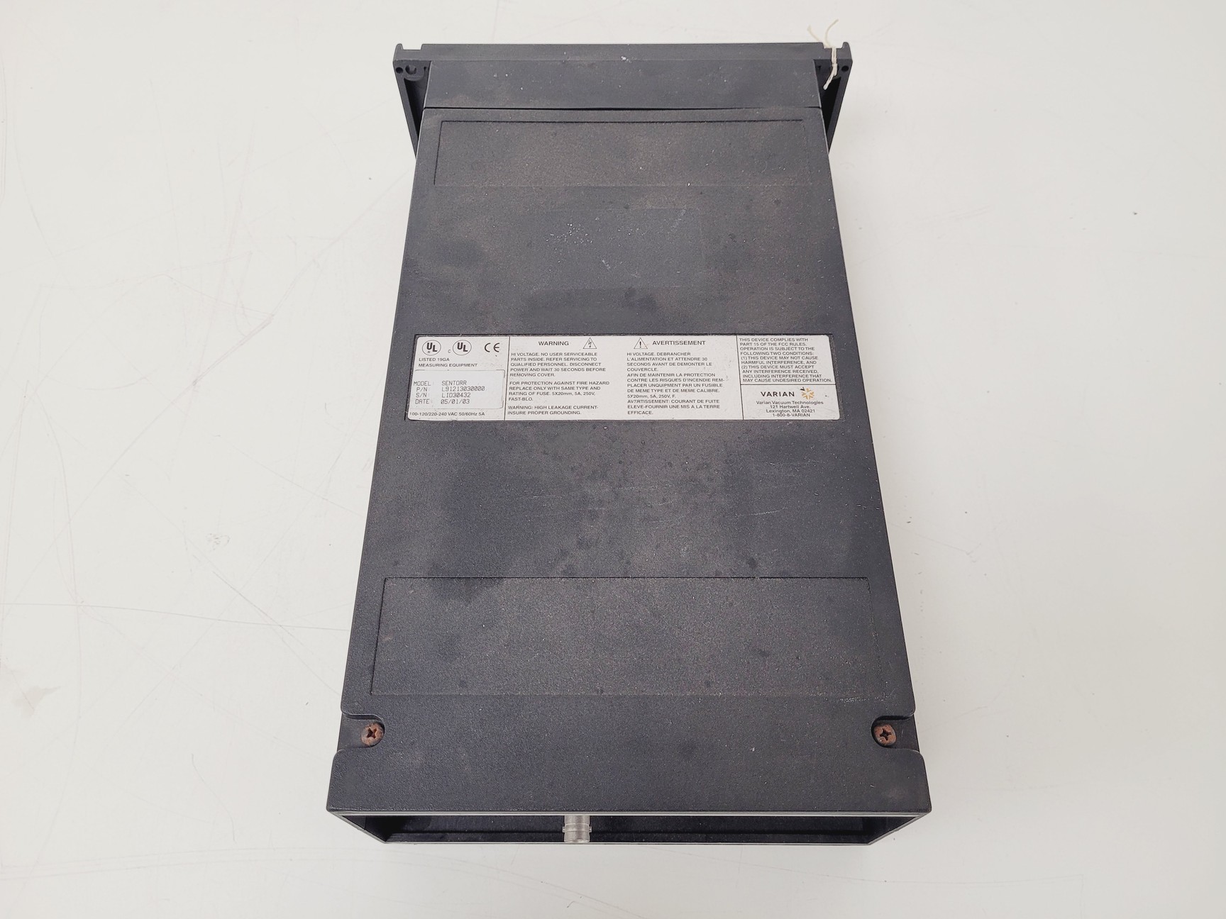 Image of Varian CC2C Module Model Sentorr Vacuum Gauge Controller Lab