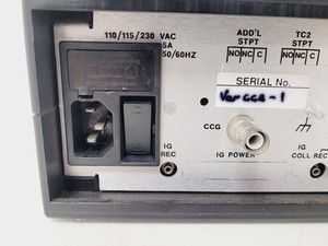 Thumbnail image of Varian CC2C Module Model Sentorr Vacuum Gauge Controller Lab 