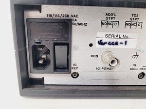 Thumbnail image of Varian CC2C Module Model Sentorr Vacuum Gauge Controller Lab