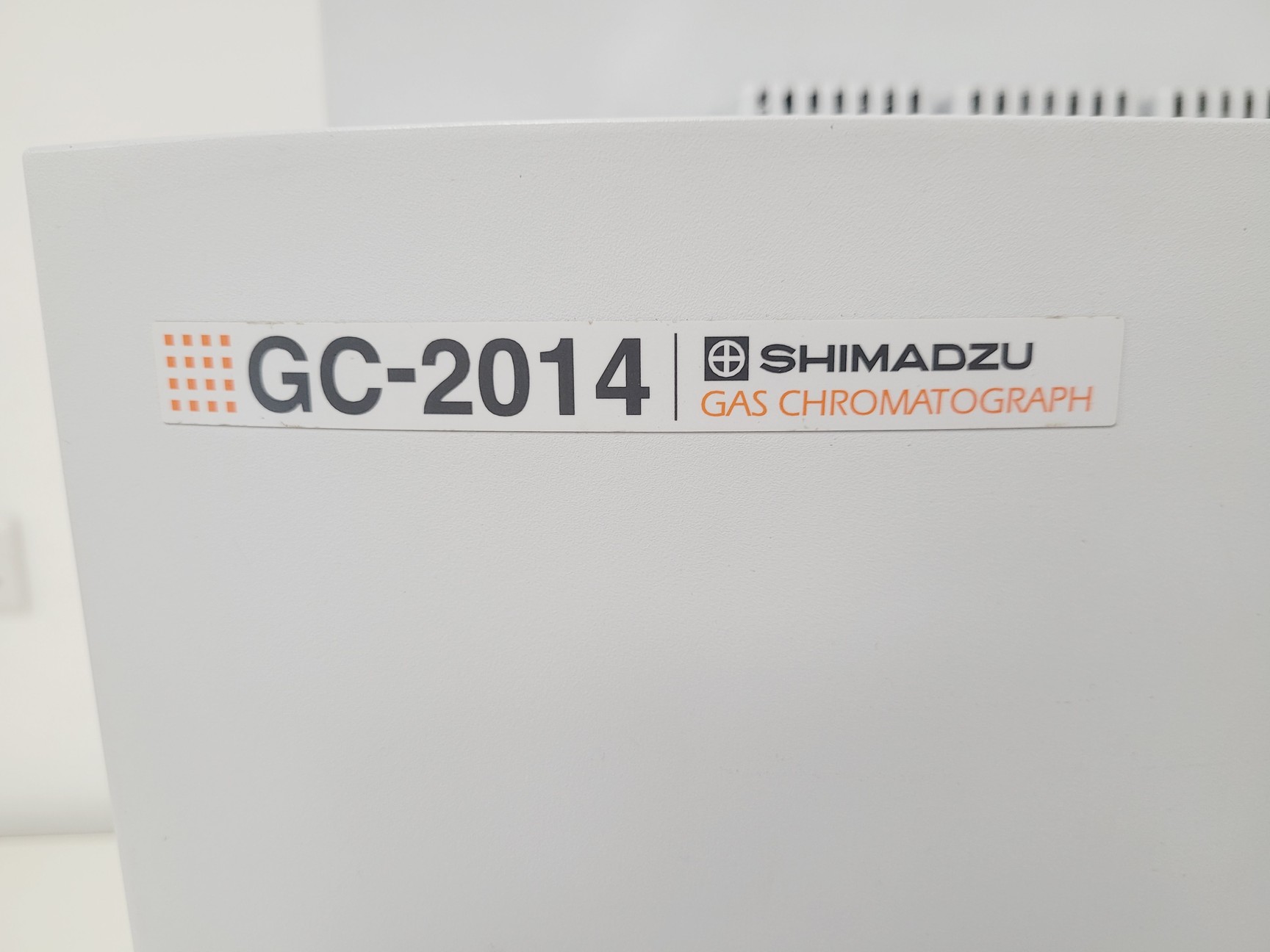 Shimadzu GC-2014 Gas Chromatograph Lab