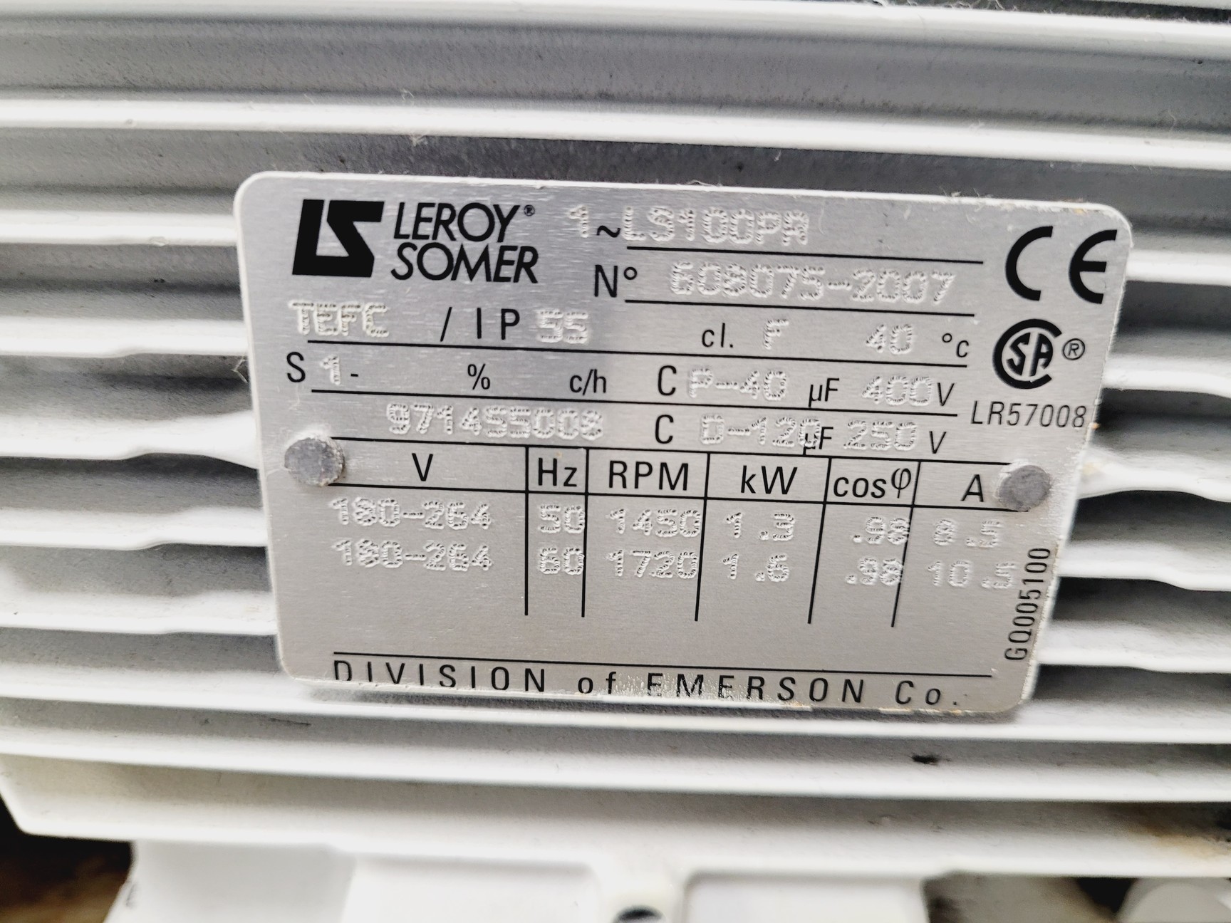 Image of Leroy-Somer LS100PR Pump Lab