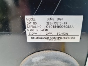 Thumbnail image of Shimadzu LCMS-2020 LC-MS System 