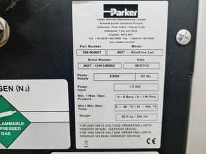 Thumbnail image of Parker 4627 NitroFlow Lab Nitrogen Generator