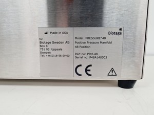 Thumbnail image of BIOTAGE TurboVap LV + PRESSURE+ 48 Positive Pressure Manifold Lab