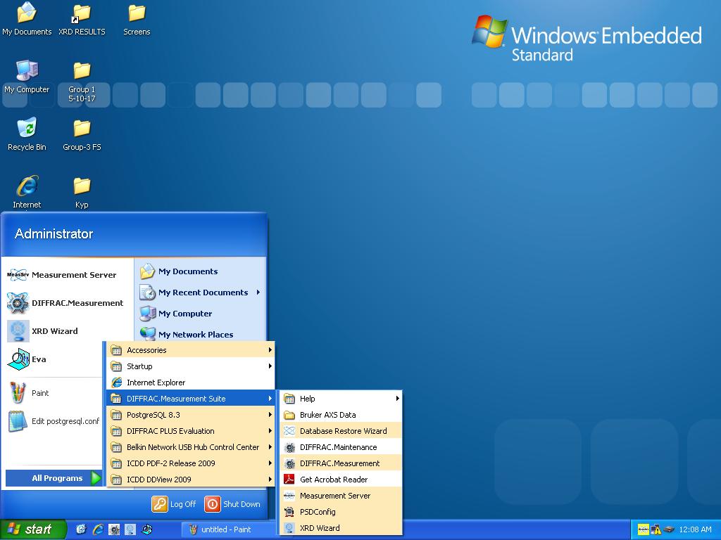 Image of Bruker D2 Phaser Benchtop XRD Diffractometer Lab